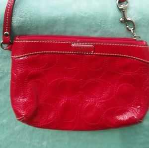Coach wristlet